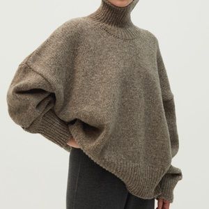 Babaa wool no17 turtleneck sweater